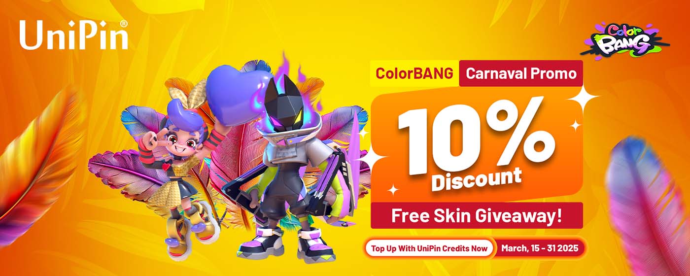 Enjoy 10% Discount + Free Skin Giveaway with ColorBANG Carnaval Promo!